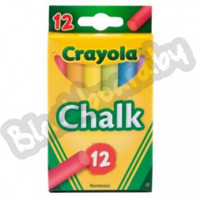 Мел беспылевой Crayola, в ассортименте.
