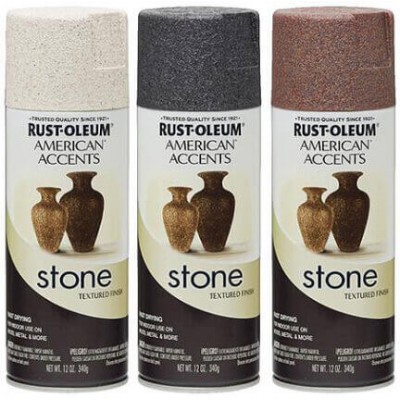 Rust Oleum Stone -  Краска с эффектом природного камня, спрей, 340 гр, США 
